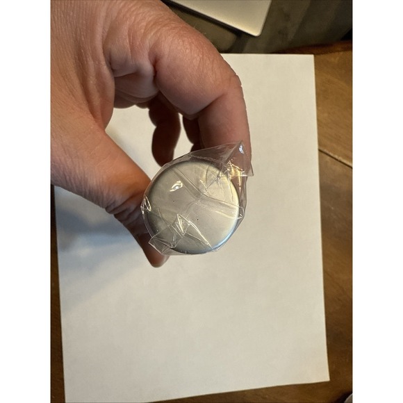 SEALED Mary Kay Retractable Silver & Gold Round Loose Powder Makeup Brush RARE - Picture 6 of 8